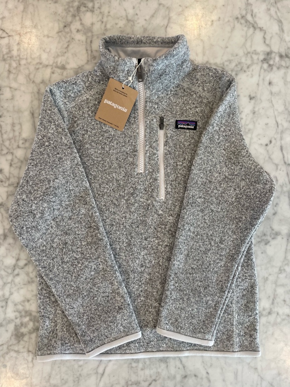 Patagonia Kids Better Sweater 1/4 Zip Fleece Jacket